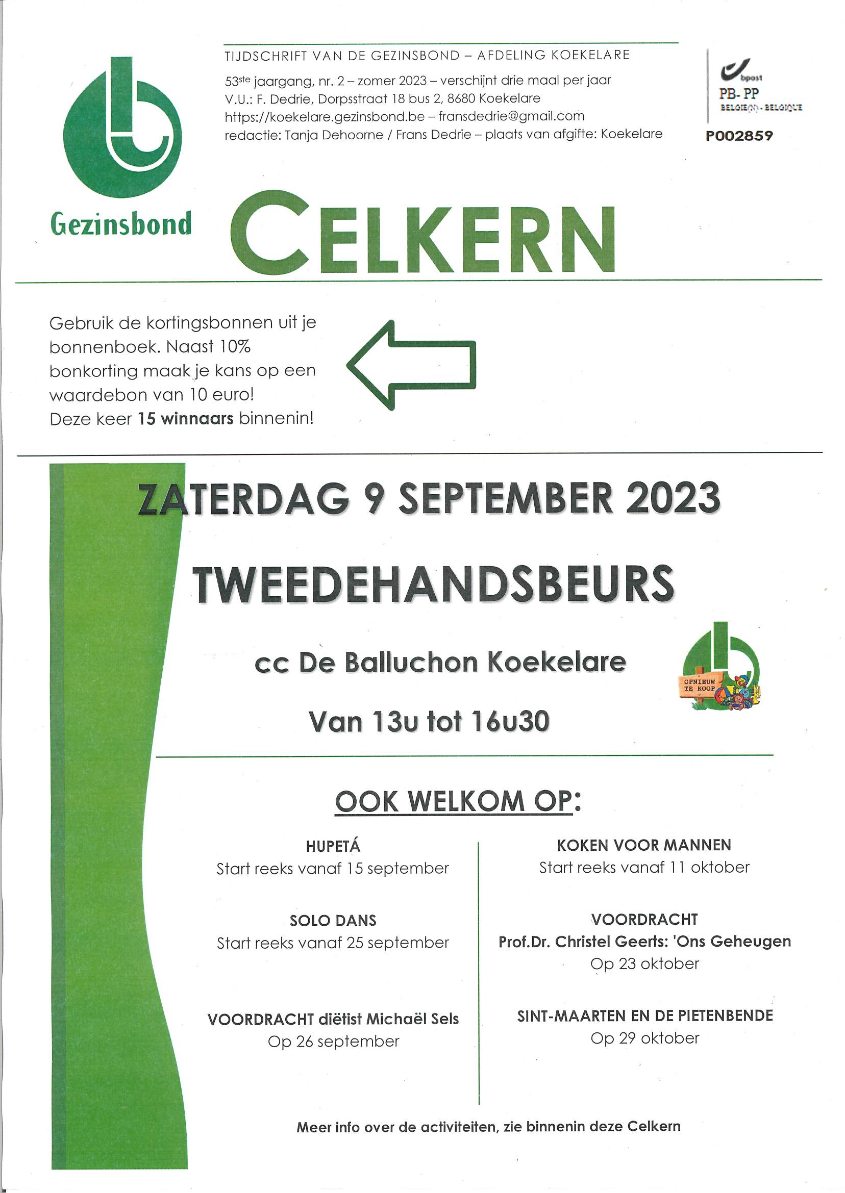 Celkern zomer 2023